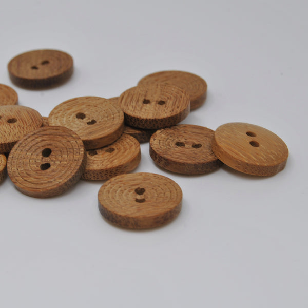 Button - Wood ‘Cirque’ – 18mm